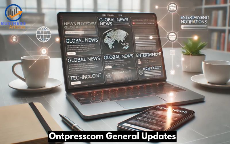 Ontpresscom General Updates